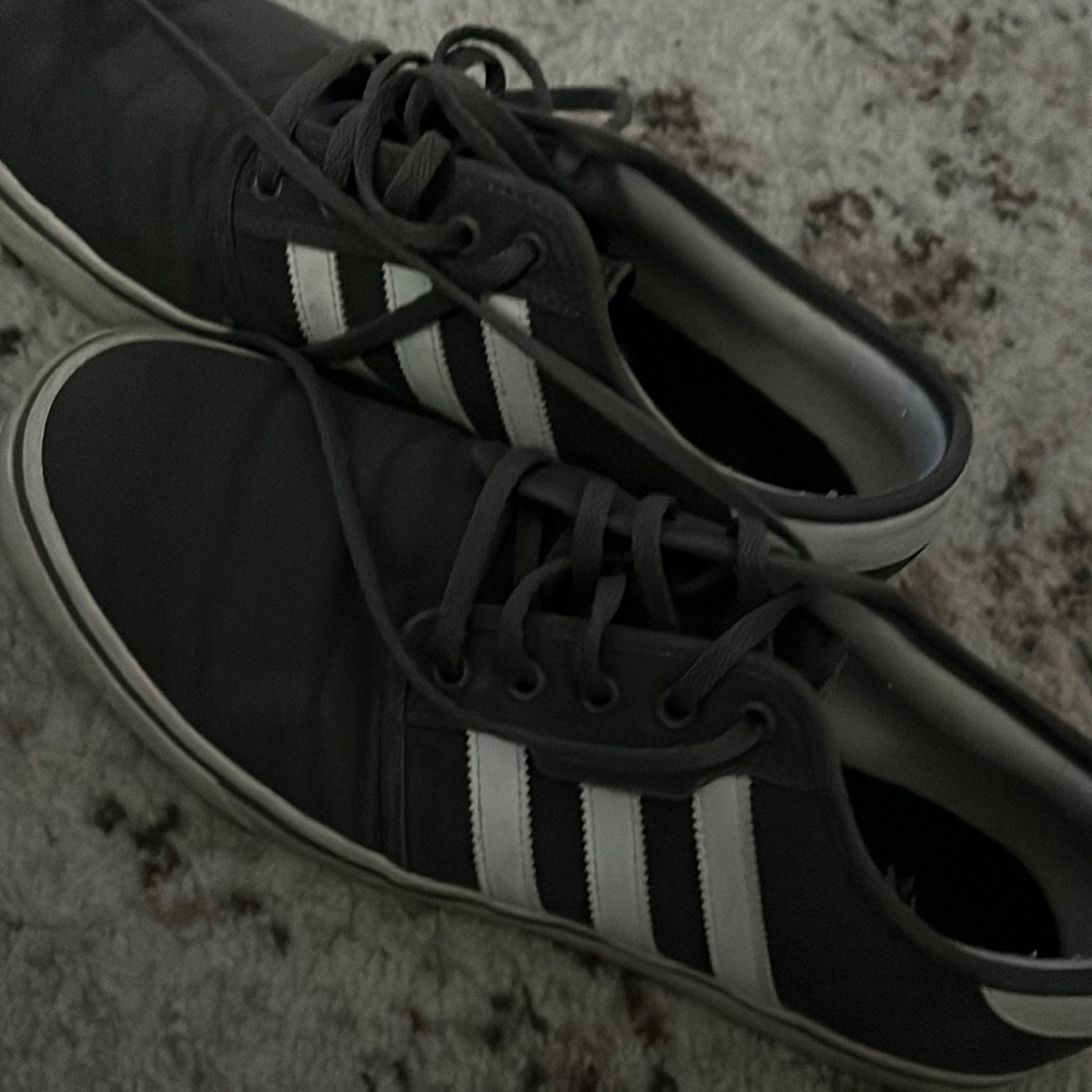 Adidas sneakers grey canvas